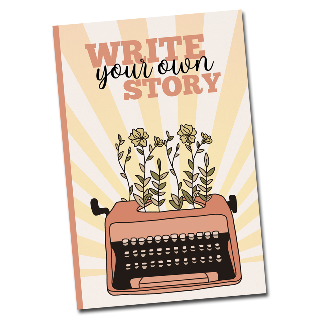 inspirational journal for women retro vintage write your own story